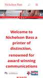 Mobile Screenshot of nicholsonbass.com
