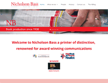 Tablet Screenshot of nicholsonbass.com